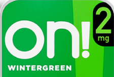 ON Wintergreen 2mg 15x 300 pieces TOBACCO FREE QUIT SMOKING Lozenge Priority