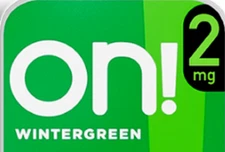 ON! Wintergreen 2mg 15x= 300 pieces TOBACCO FREE QUIT SMOKING Lozenge Priority
