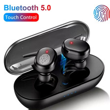 Bluetooth Wireless Eaubuds Earphones Mini In-Ear Pods For iPhone Android