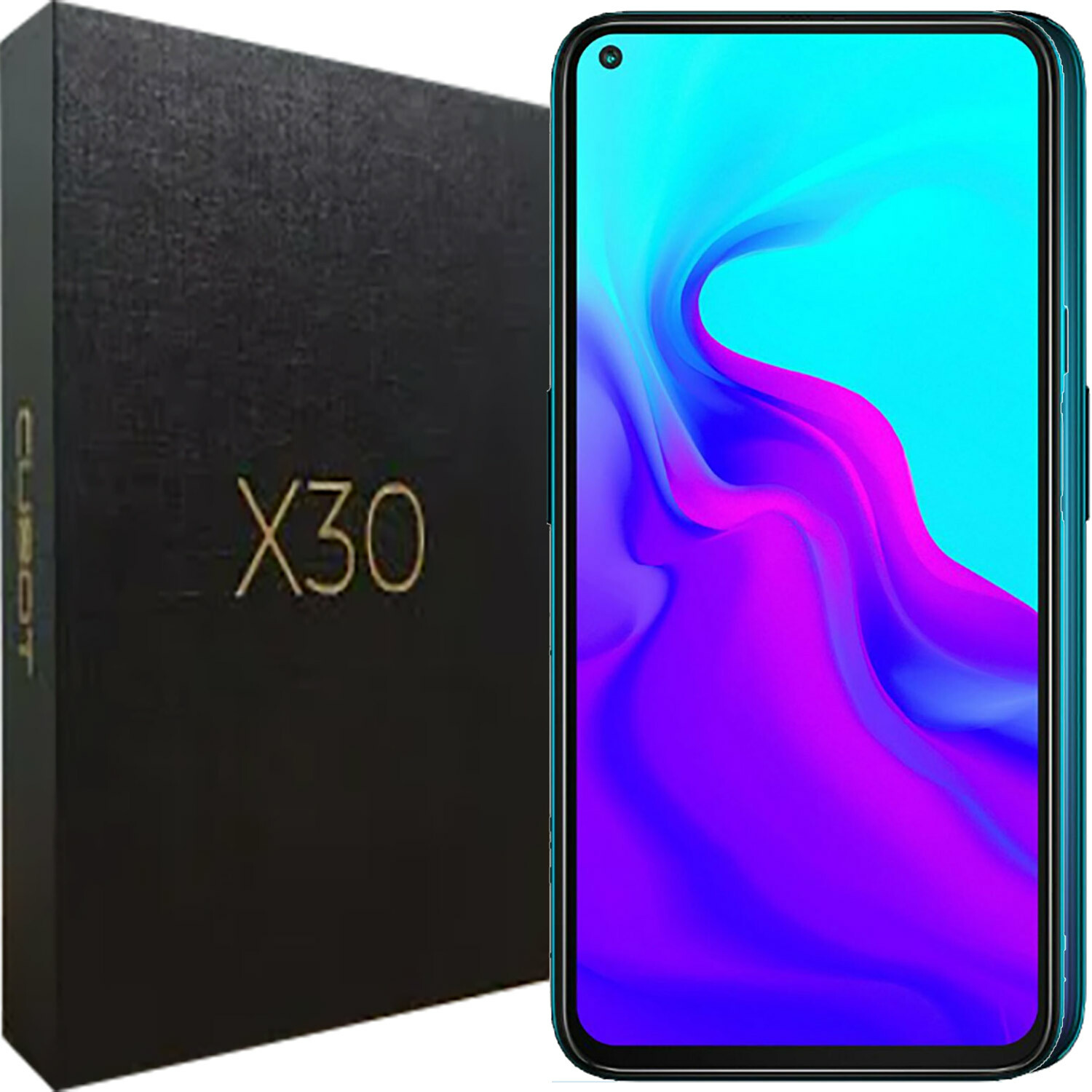 BNIB Cubot X30 Dual-SIM 256GB ROM + 8GB RAM Gradient Factory