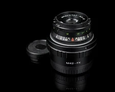 Soviet Lens INDUSTAR 50 - 2 (3.5/50 mm) Copy Tessar Mount M42 - FUJIFILM FX