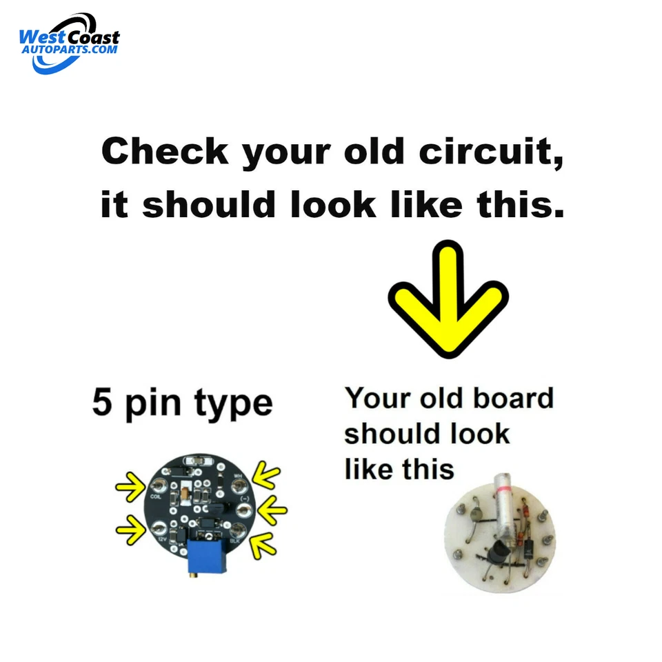 Placa de circuito tacómetro Camaro Foto 2 de 3