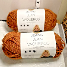 Lion Brand 505-121 Jeans Yarn-Top Stitch 2 skeins