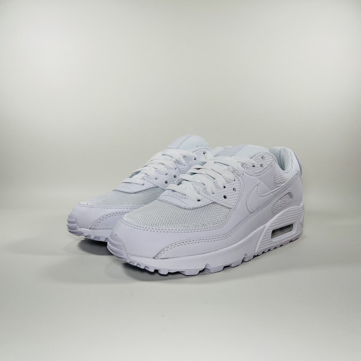 Nike Air Max 90 Men's Shoe Athletic Sneakers White Grey CN8490100