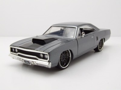 Plymouth Road Runner grau Fast & Furious Modellauto 1:24 Jada Toys