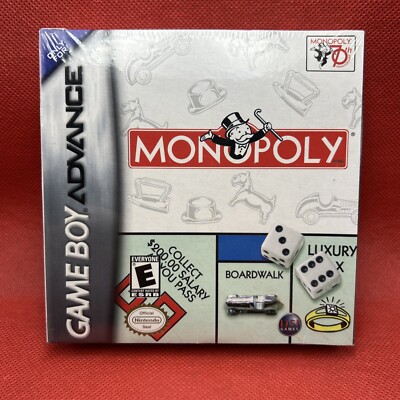 Monopoly (Game Boy Advance, 2004) NEW GBA Nintendo