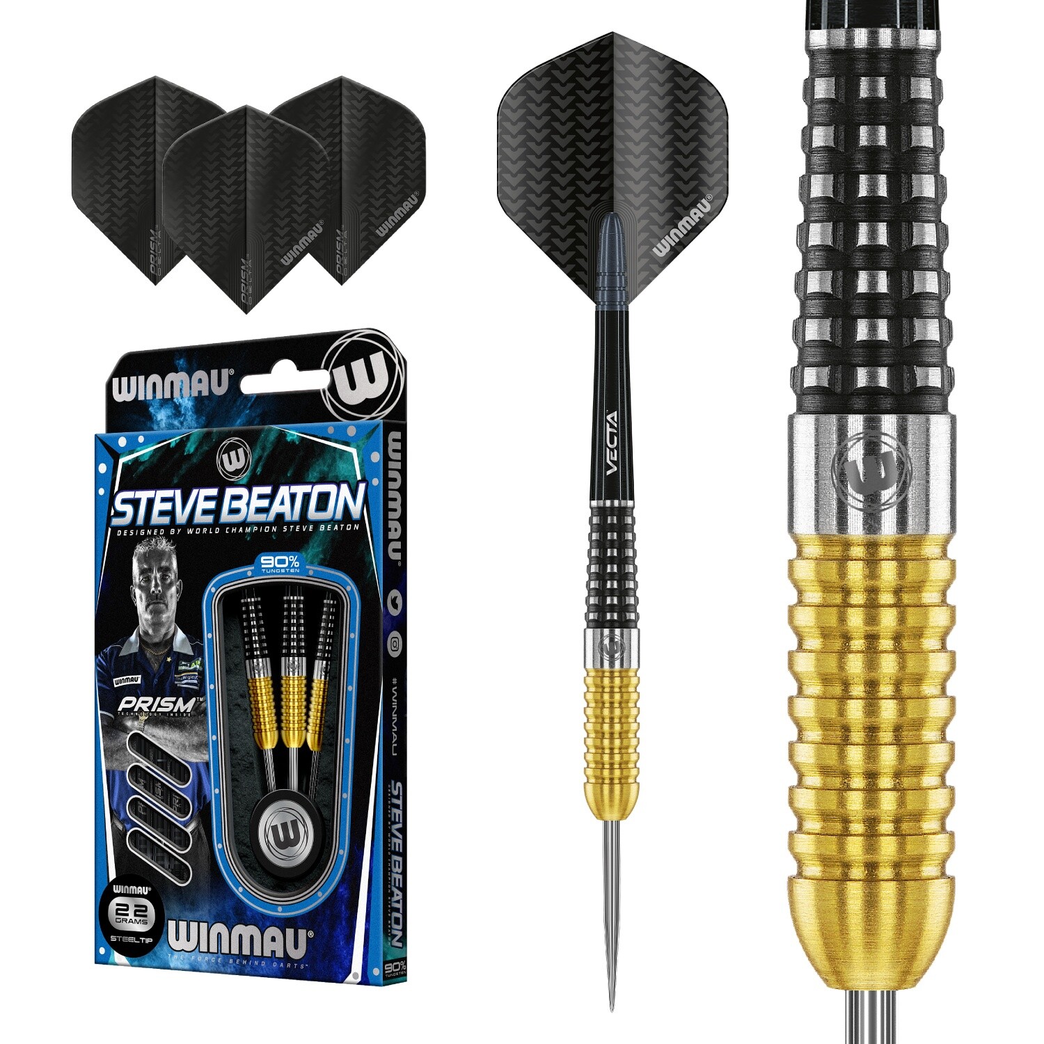 Winmau - Специальное издание Стива Битона - Steeldart 21290₽