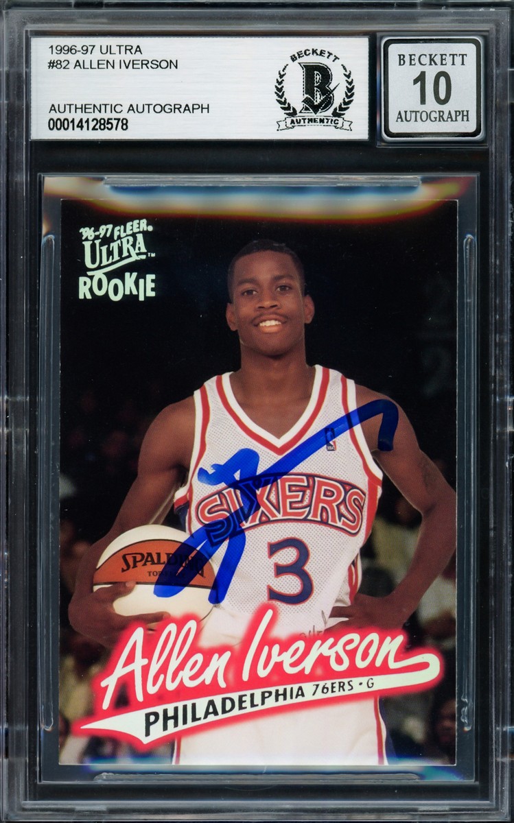 その他 2000 Fleer Allen Iverson Autographics 2000 Fleer Skybox