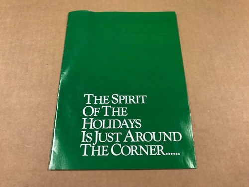 Vintage Spirit Of The Holidays Canadian Mist Advertisement