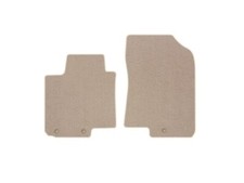 Velours Fußmatten für Hyundai i20 II Bj. 2014 – 2020 Automatten VORNE BEIGE PREM