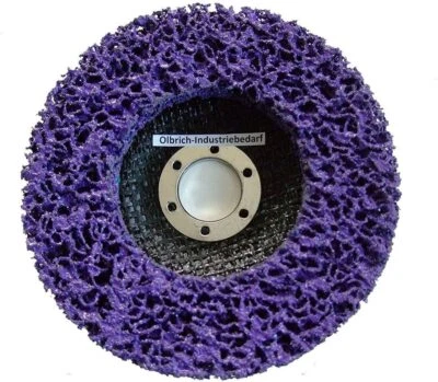 5 Stück Reinigungsscheiben CBS Scheibe 125mm Nylon Reinigungsscheibe Lila