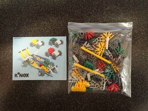K Nex Set 505 Complete Instructions For 1 Large Toy Or 3 Smaller Toys Ebay