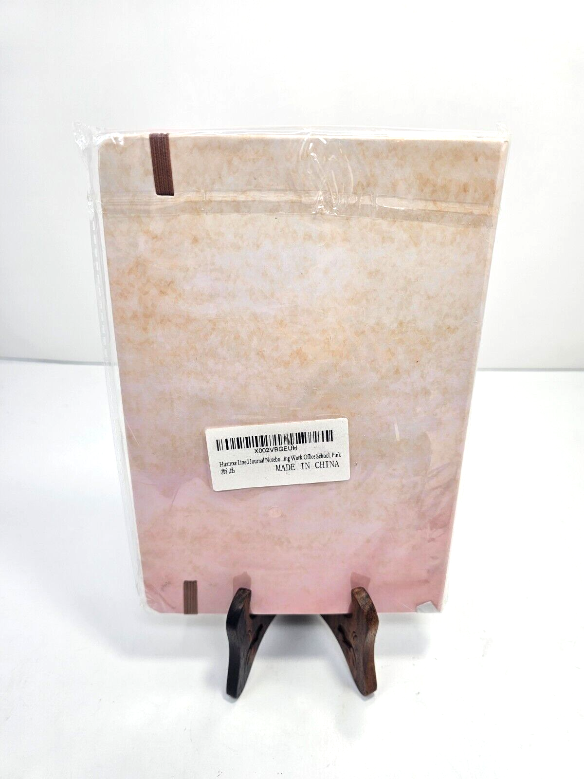 Huamxe Lined Journal Notebook Pink Hardcover Medium 5.7x8.4 inch 160 Pages NEW
