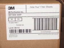 50 3M Zeta Plus SP Series Media Disc 3911409 Liquid Filter Sheet for Cartridge