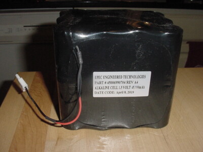 New EPEC 12 volt alkaline battery block 450006990704 A4 ADFM Flowshark Trimble