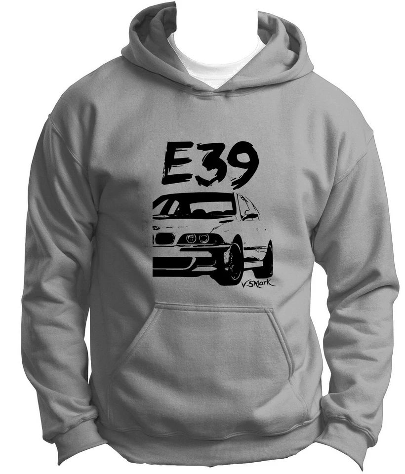 BMW E39 5 серии толстовка с капюшоном DTG печать логотип толстовка с капюшоном бампер удивительный автомобиль любитель толстовка - Изображение 2 из 4