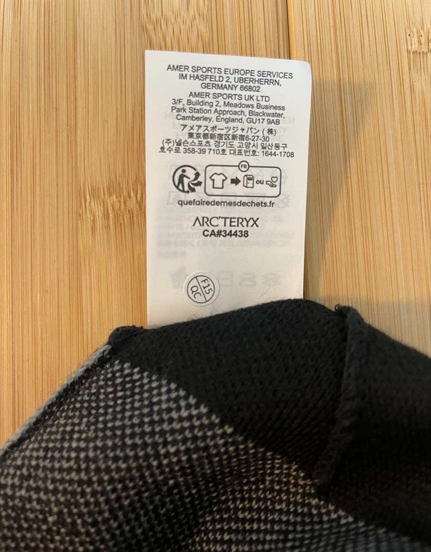 Berretto in maglia ARC'TERYX Bird Head Toque colore nero articoli moda outdoor unisex