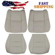 For 2011-2016 Jeep Grand Cherokee Both Side Bottom & Top Leather Seat Cover Tan