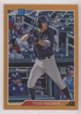 2020 Bowman Heritage Chrome Prospects Orange Refractor 16/25 Tyler Freeman 0c6