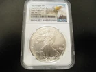 2021  $1 Type 2 American Silver Eagle NGC MS 70 Early Releases
