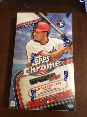 topps chrome mlb update series 未開封box 2025 Topps Chrome Update Series MLB Baseball Factory Sealed Hobby