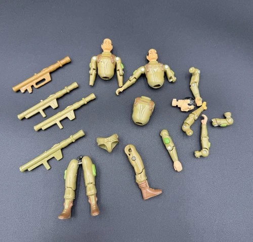 Vintage 1982 GI Joe Zap Parts And Accessories