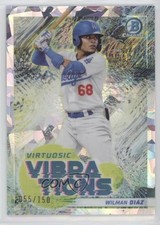 2022 Bowman Virtuosic Vibrations Atomic Refractor 55/150 Wilman Diaz #VV-12 0v9