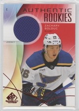 2024-25 Upper Deck SP Game Used Authentic Rookies Red Jersey Zachary Bolduc 3ut