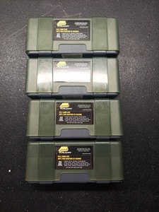 4X NEW Plano 1229-20 Round Rifle Cartridge Ammo Hard Case 220 SWIFT, 45-70, 243