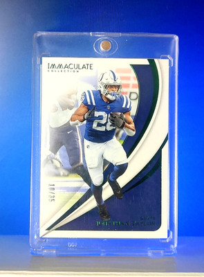 2024 Panini Immaculate Collection #43 Jonathan Taylor Green SSP /35 Colts