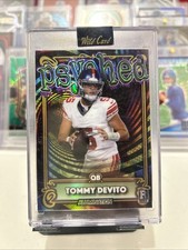 TOMMY DEVITO - 2023 Wild Card Alumination Football Psyched Rookie AP-TD #d 44/99