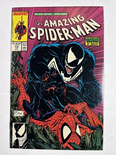 Marvel Comics The Amazing Spider-Man #316 1988 Venom Spider-Man Comic Book