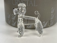 Swarovski Figur Kristall 167571 Pudel stehend 5,7 cm. Ovp + Zertifikat + Top Zus