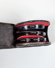 TIFFEN 52mm Close-Up Lens Filter Set 1 2 3 HCE w/ Case Japan Macro Photograph