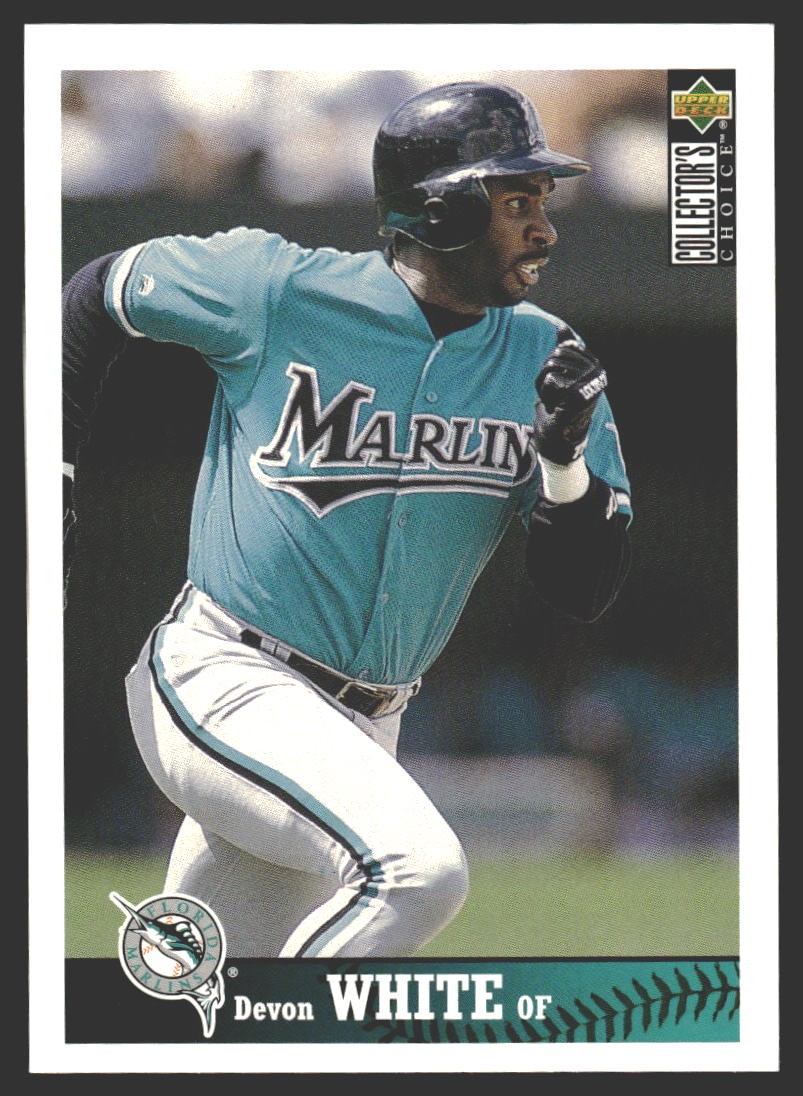Devon White #112 1997 Collector's Choice Florida Marlins