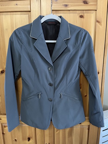 Horseware Ireland XS Gray with Crystal accents Equestrian Show Coat