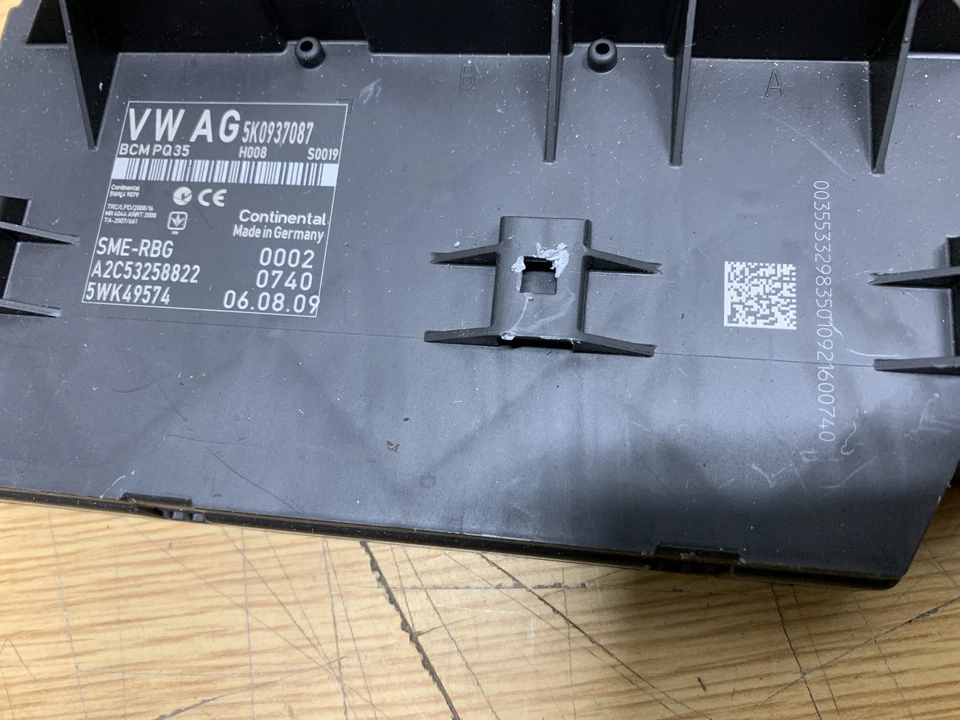 Centralina di bordo BCM Seat Leon 2 II 1P dal 2009 modulo Bodycontrol 5K0937087 - Immagine 4 di 4