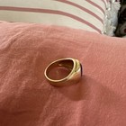 916/22k Gold  Sapphire Pinky ring size 10 — photo 5