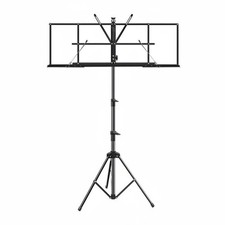 Adjustable Height Music Stand Foldable Folding Sheet Music Stand for
