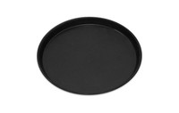 Pizzablech Pizzaform Backblech Rund Mit GeböRdelten Rand °18Cm Blaustahl