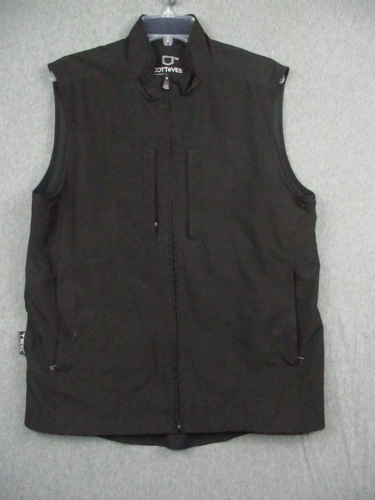 VETEMENTS Scottevest Gilet da Viaggio RFID Uomo Medium TEC 26 Tasche Utility Giacca Outdoor