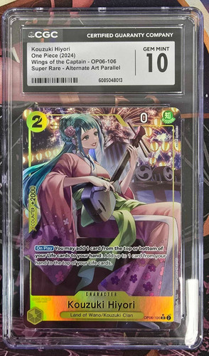 Kouzuki Hiyori (Alternate Art) graded CGC 10 for sale on eBay