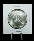 1986 ASE American Silver Eagle GEM BU Uncirculated Toning #6472