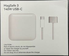 140W USB-C to Magsafe 3 Charger For MacBook Air 15-inch,M3, 2024 Same Day Ship