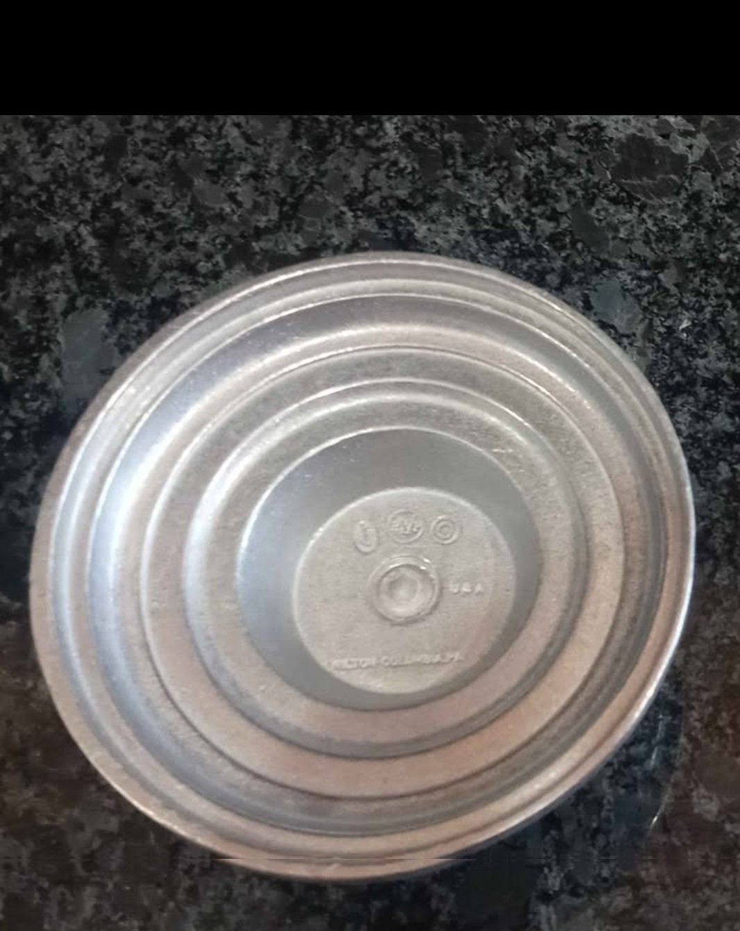 Wilton Pewter Pedestal Candle Holder Collectible Metalware Columbia PA USA thumbnail 3