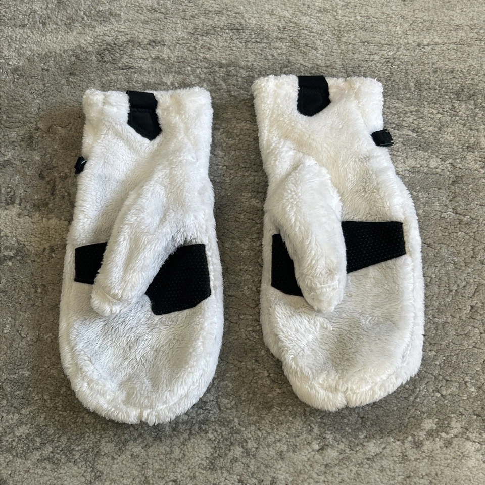 The North Face Mittens Womens Large White Fleece Winter - Image 3 of 4