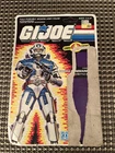 1987 GIJOE Cobra Commander Uncut Full File Card Card back Original