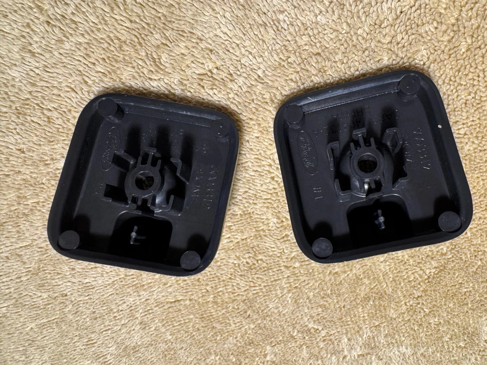 Ford Taurus 2015 OEM clips de visera derecha e izquierda negro Foto 2 de 4