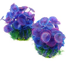  Realistic Aquarium Plants Fish Tank Decorations Plastic Artificial