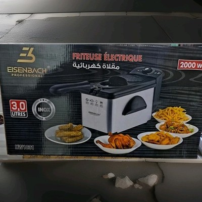 Fritteuse Eisenbach HW 1831  3 Liter Elektro 2000W